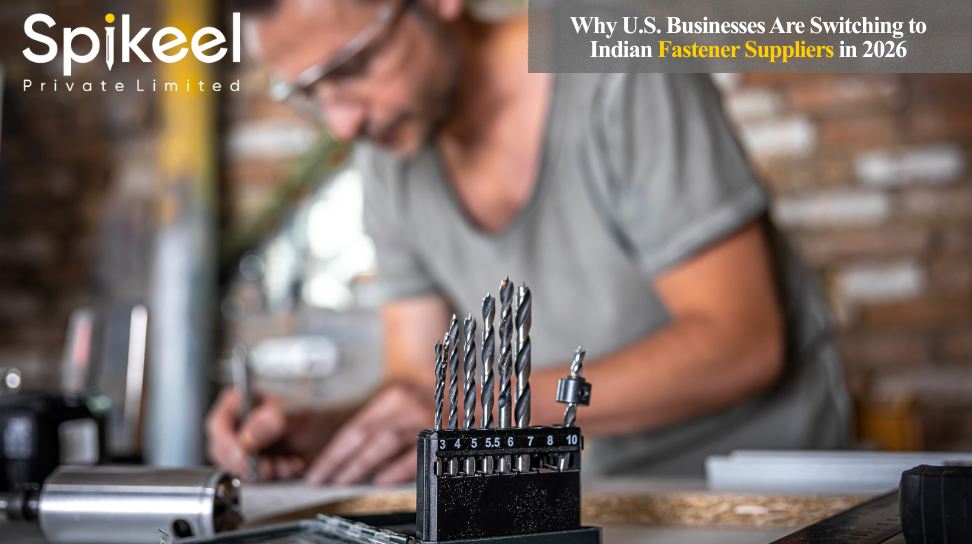 Industrial bulk nails and fasteners for export from India to USA